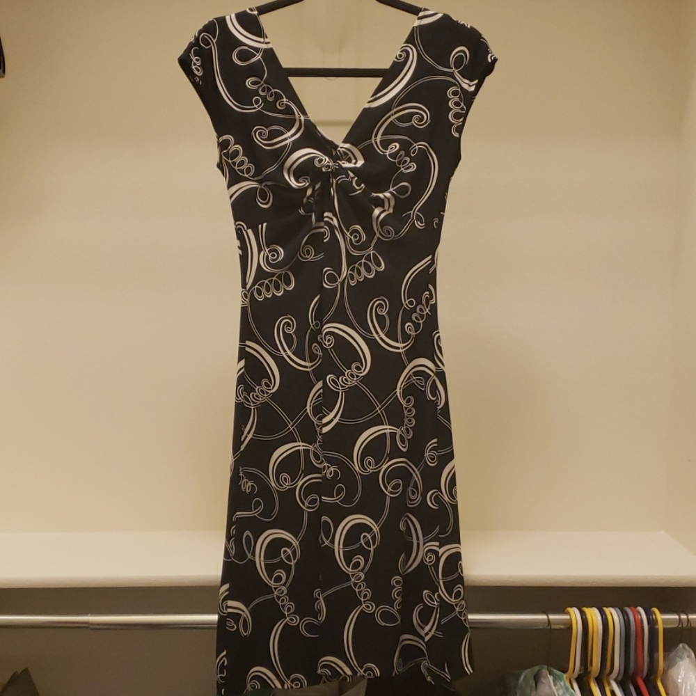 Black and White Dress